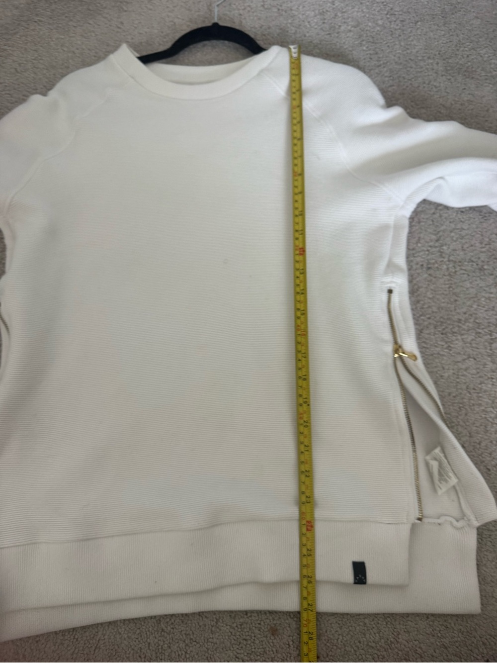 Varley Manning Sweatshirt White Small - Picture 3 of 9